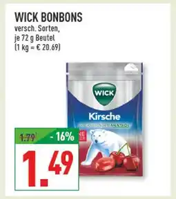 Marktkauf Wick bonbons kirsche Angebot