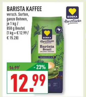 Marktkauf Edeka herzstücke barista kaffee Angebot