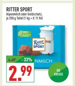 Marktkauf Ritter sport alpenmilch Angebot