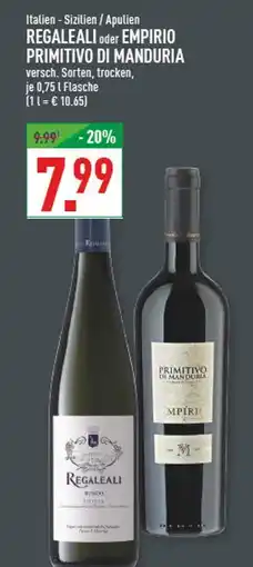 Marktkauf Regaleali regaleali Angebot