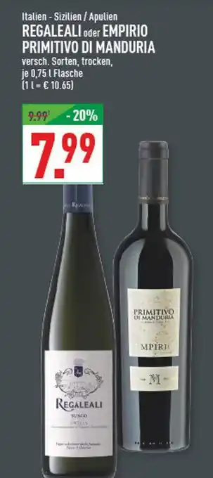 Marktkauf Regaleali regaleali Angebot