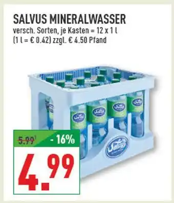 Marktkauf Salvus mineralwasser Angebot