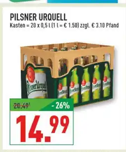 Marktkauf Pilsner urquell Angebot