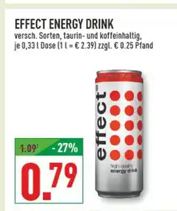 Marktkauf Effect energy drink Angebot