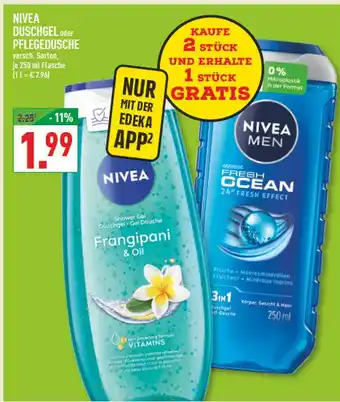 Marktkauf Nivea duschgel oder pflegedusche Angebot