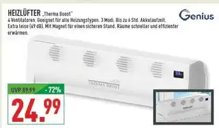 Marktkauf Genius therma boost heizlüfter Angebot