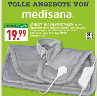 Marktkauf Medisana schulter- und nackenheizkissen hp 622 Angebot
