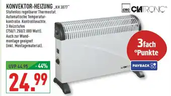 Marktkauf Clatronic konvektor-heizung kh 3077 Angebot