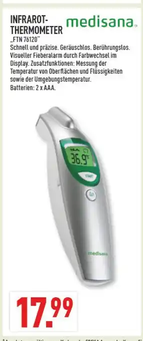 Marktkauf Medisana infrarot-thermometer ftn 76120 Angebot