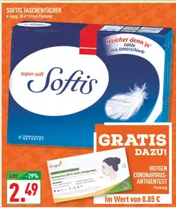 Marktkauf Softis softis taschentücher Angebot
