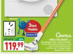 Marktkauf Genius akku-stielsauger „x5“ Angebot
