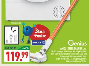 Marktkauf Genius akku-stielsauger „x5“ Angebot