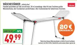 Marktkauf Vileda wäscheständer infinity flex Angebot