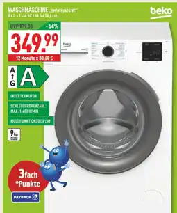 Marktkauf Beko waschmaschine bm3wfu491w1 Angebot