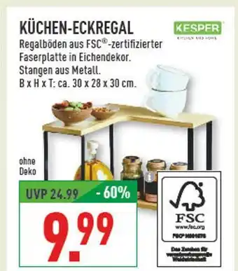 Marktkauf Kesper küchen-eckregal Angebot