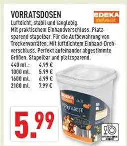 Marktkauf Edeka zuhause vorratsdosen Angebot