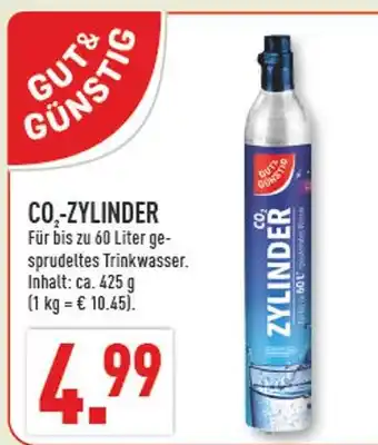 Marktkauf Gut & günstig co₂-zylinder Angebot