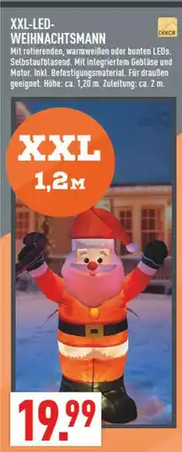 Marktkauf Xxl-led-weihnachtsmann Angebot