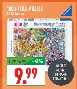 Marktkauf Ravensburger 1000-teile-puzzle Angebot