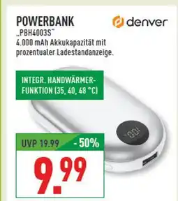 Marktkauf Denver powerbank Angebot
