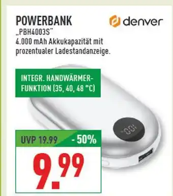 Marktkauf Denver powerbank Angebot