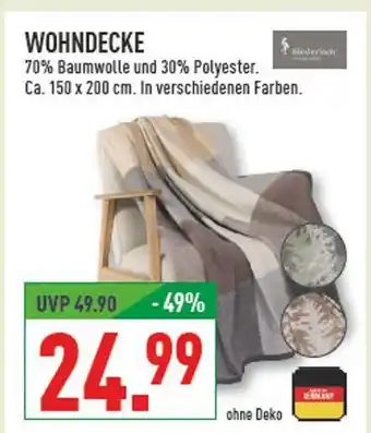 Marktkauf Wohndecke Angebot