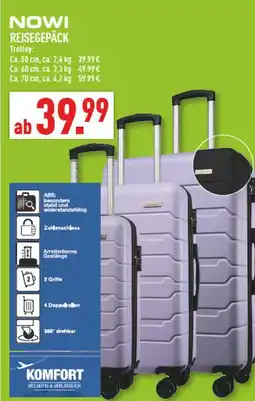Marktkauf Nowi reisegepäck trolley Angebot
