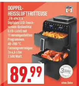 Marktkauf Starq doppel-heißluftfritteuse Angebot