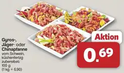 Famila Nord West Gyros-, Jäger- oder Chinapfanne Angebot