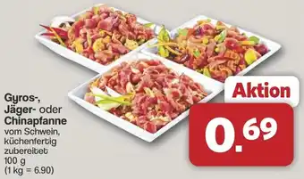 Famila Nord West Gyros-, Jäger- oder Chinapfanne Angebot