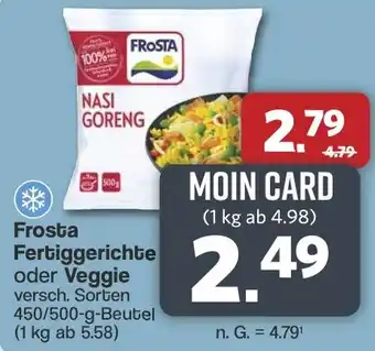 Famila Nord West Frosta Fertiggerichte oder Veggie Angebot