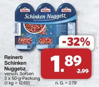 Famila Nord West Reinert Schinken Nuggetz Angebot