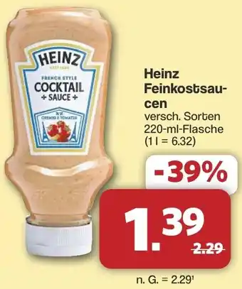 Famila Nord West Heinz Feinkostsaucen Angebot