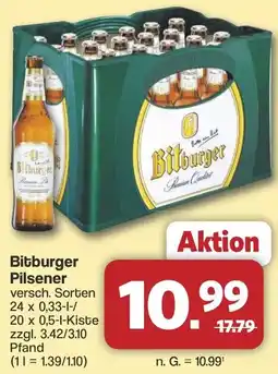 Famila Nord West Bitburger Pilsener Angebot