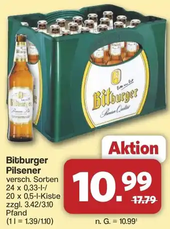 Famila Nord West Bitburger Pilsener Angebot