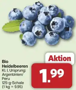 Famila Nord West Bio Heidelbeeren Angebot
