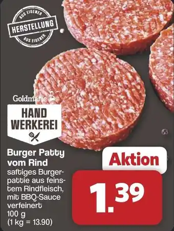 Famila Nord West Goldmarie Burger Patty vom Rind Angebot