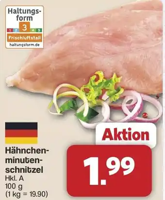 Famila Nord West Hähnchen- minutenschnitzel Angebot