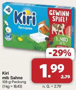 Famila Nord West Kiri mit Sahne Angebot