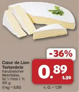 Famila Nord West Cœur de Lion Tortenbrie Angebot