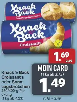 Famila Nord West Knack & Back Croissants oder Sonntagsbrötchen Angebot