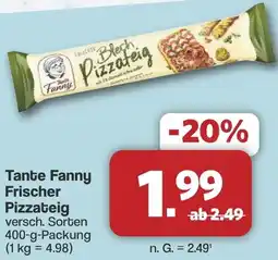 Famila Nord West Tante Fanny Frischer Pizzateig Angebot
