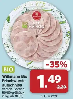 Famila Nord West Wiltmann Bio Frischwurstaufschnitt Angebot