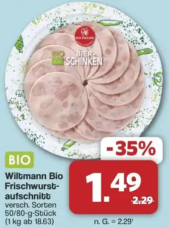 Famila Nord West Wiltmann Bio Frischwurstaufschnitt Angebot