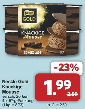 Famila Nord West Nestlé Gold Knackige Mousse Angebot