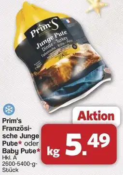 Famila Nord West Prim's Französische Junge Pute oder Baby Pute Angebot