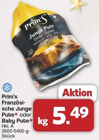 Famila Nord West Prim's Französische Junge Pute oder Baby Pute Angebot
