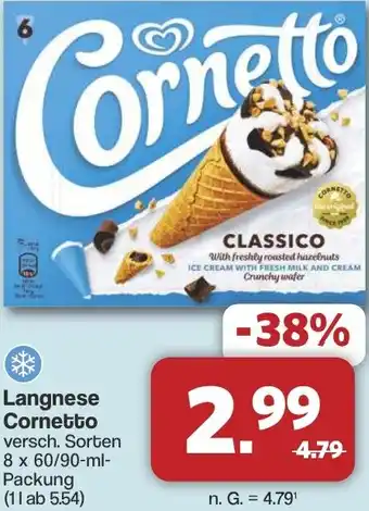 Famila Nord West Langnese Cornetto Angebot
