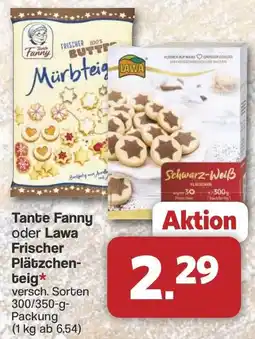 Famila Nord West Tante Fanny oder Lawa Frischer Plätzchenteig Angebot