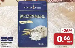 Famila Nord West KÜSTEN GOLD Weizenmehl Angebot
